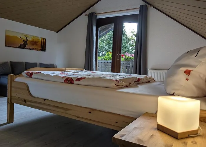 Panoramablick Appartement Piesau